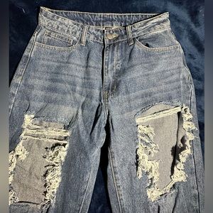 Brand New SHEIN Sexy Ripped Jeans Size 30